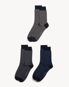 pack of 3 assorted modal pima cotton socks