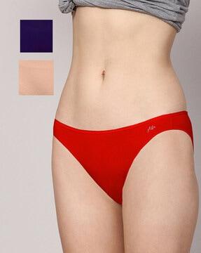 pack of 3 bamboo micro modal bikini briefs