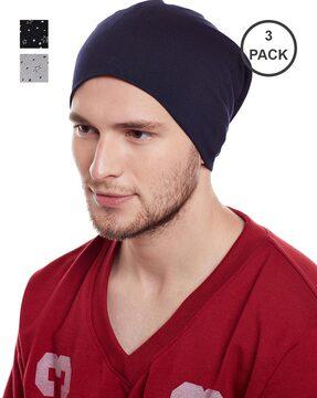 pack of 3 beanie