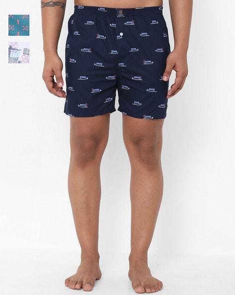 pack of 3 boxers with abstract detail