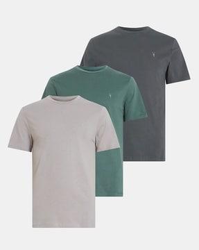 pack of 3 brace cotton regular fit t-shirt