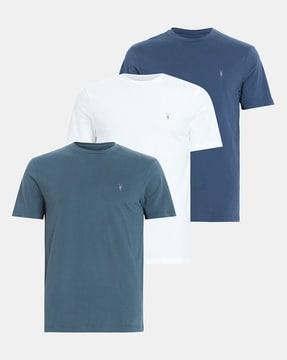 pack of 3 brace cotton regular fit t-shirts