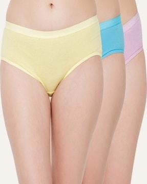 pack of 3 cotton hipster panties