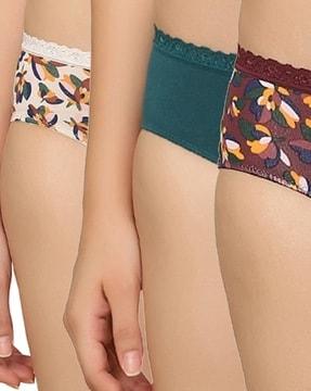 pack of 3 cotton printed briefs