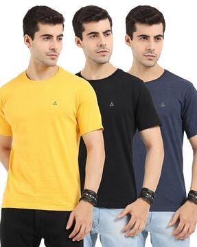 pack of 3 crew- neck t-shirt