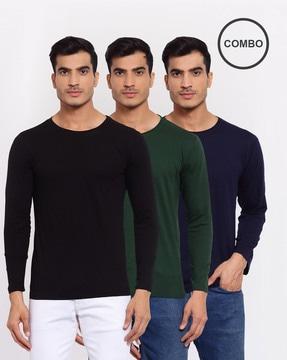 pack of 3 crew-neck t-shirts