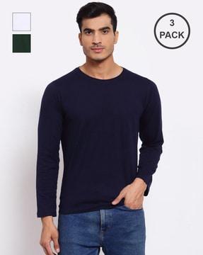 pack of 3 crew-neck t-shirts