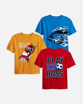 pack of 3 crew-neck t-shirts