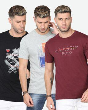 pack of 3 crew-neck t-shirts