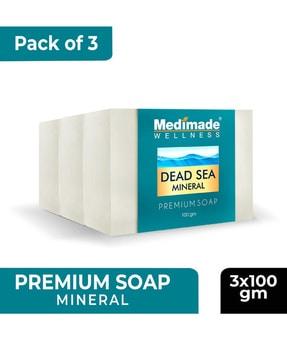 pack of 3 dead sea mineral premium soaps