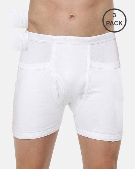 pack of 3 elasticated trunks