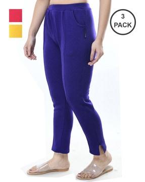 pack of 3 high-rise pants