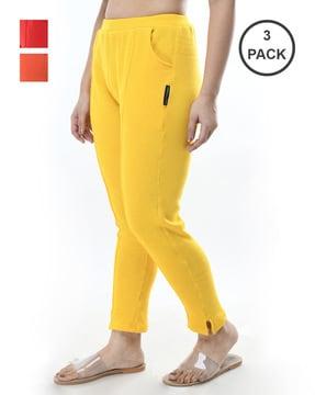 pack of 3 high-rise pants