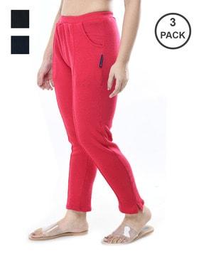 pack of 3 high-rise pants