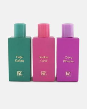 pack of 3 kazo perfumes