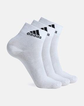 pack of 3 logo print socks