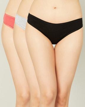 pack of 3 low-rise bikini briefs