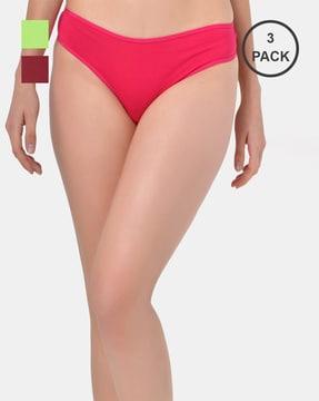 pack of 3 low-rise panties