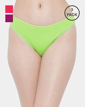 pack of 3 low-rise panties