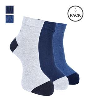 pack of 3 men ankle-length everyday socks