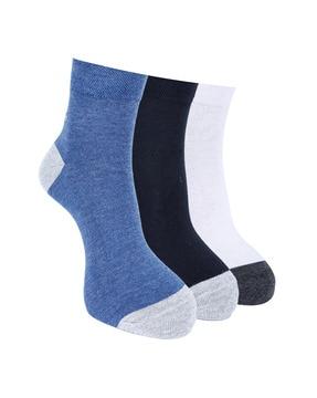 pack of 3 men ankle-length socks