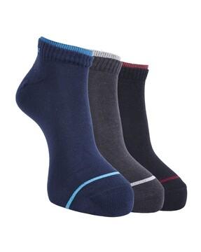 pack of 3 men ankle-length socks