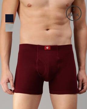 pack of 3 men regular fit trunks