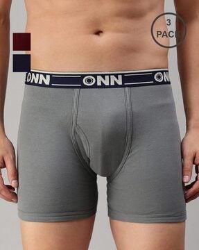 pack of 3 men regular fit trunks