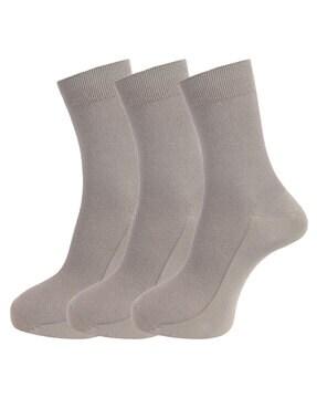 pack of 3 mid-calf length socks