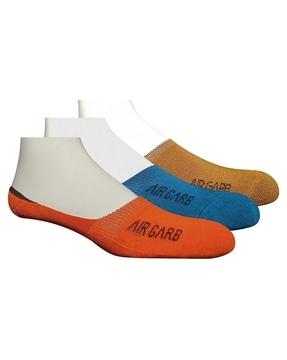 pack of 3 no-show socks