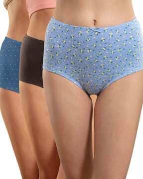 pack of 3 polka-dot panties