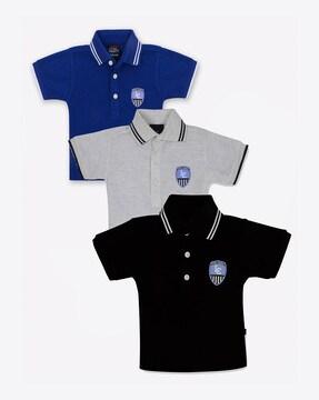 pack of 3 polo t-shirt