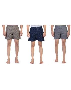 pack of 3 printed boxers