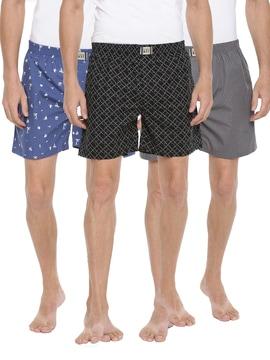 pack of 3 printed boxers