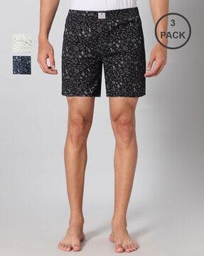 pack of 3 printed boxers