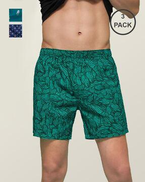 pack of 3 printed boxers