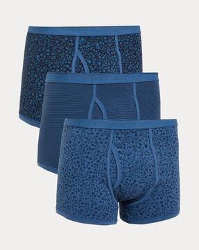 pack of 3 printed trunks