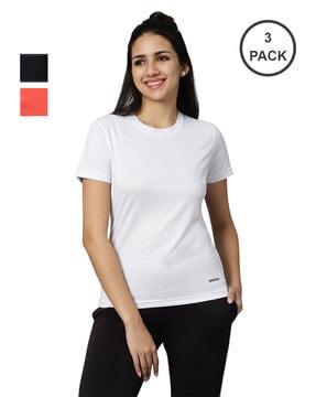 pack of 3 round-neck t-shirt