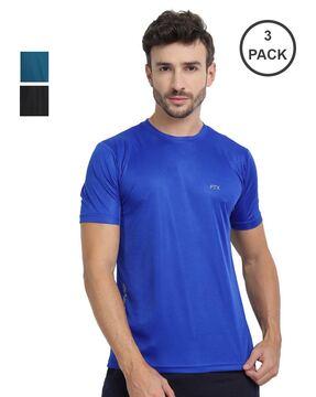 pack of 3 round-neck t-shirts