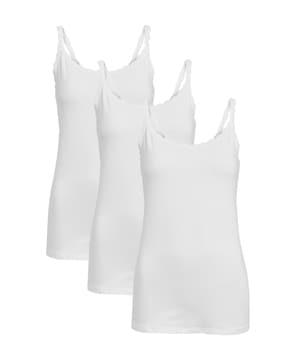 pack of 3 sleeveless camisoles