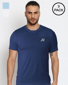 pack of 3 slim fit t-shirts