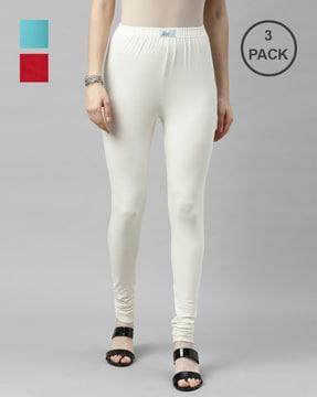 pack of 3 solid leggings