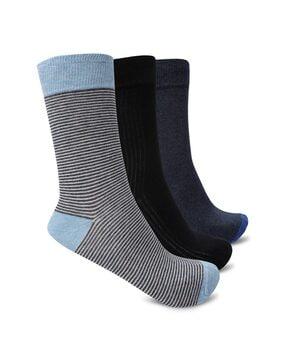pack of 3 solid socks
