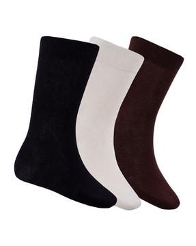 pack of 3 solid socks