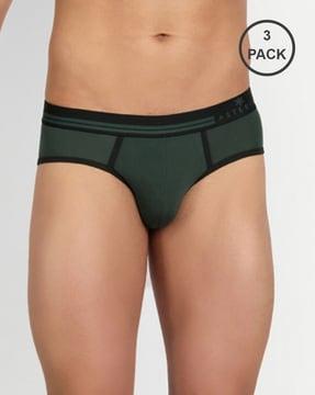 pack of 3 striped briefs