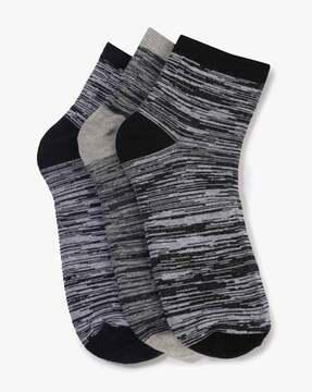 pack of 3 striped everyday socks