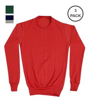 pack of 3 sweatshirts