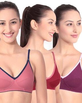 pack of 3 t- shirt bras