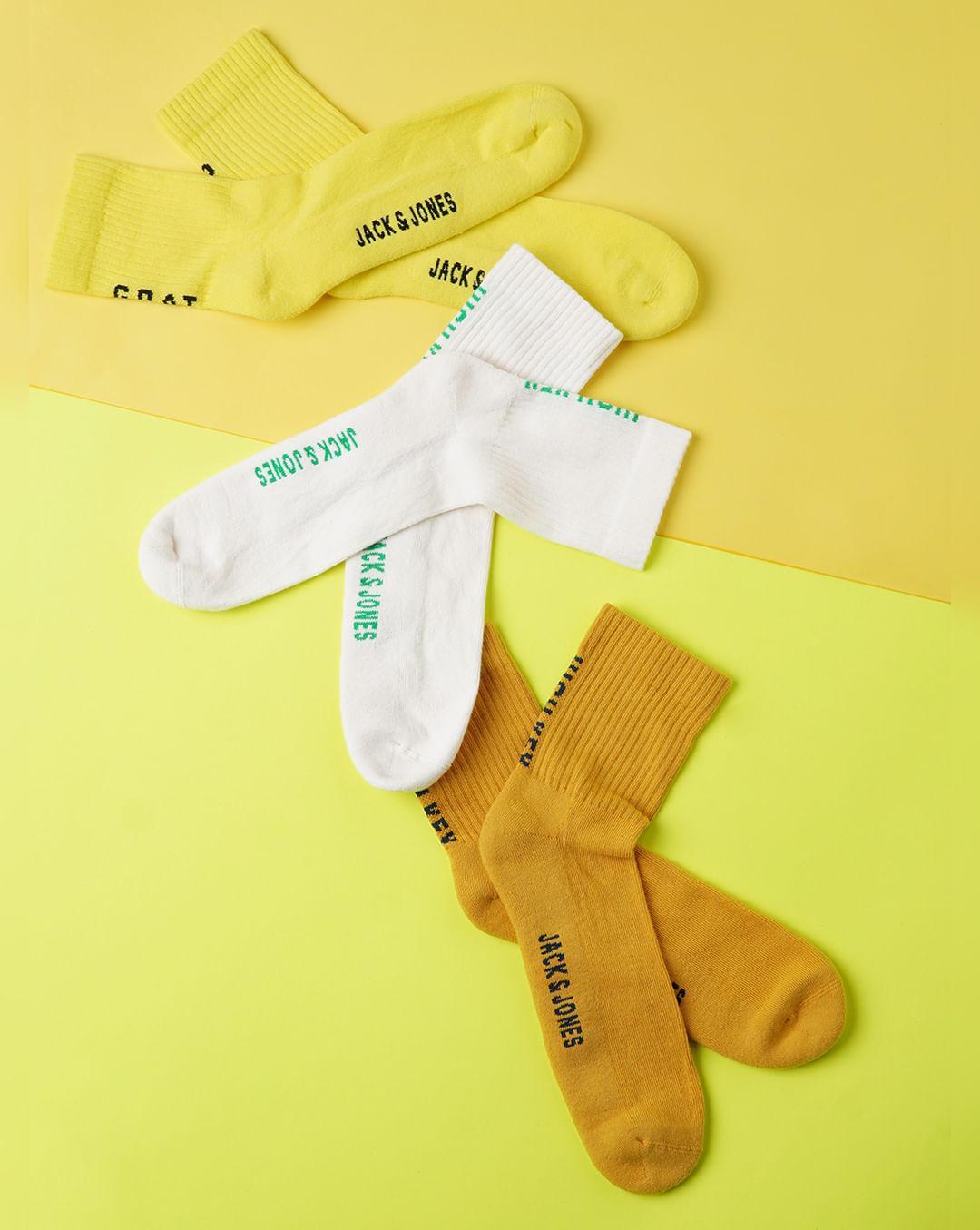 pack of 3 terry mid length socks