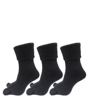 pack of 3 textured everyday socks